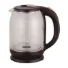 GEEPAS DOUBLE LAYER GLASS KETTLE (GK38063)