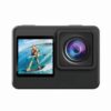 PORODO  UHD DUAL DISPLAY ACTION  CAMERA WATER PROOF CASE INCLUDED